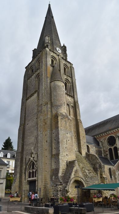 Clocher, élévations sud et ouest, vue générale