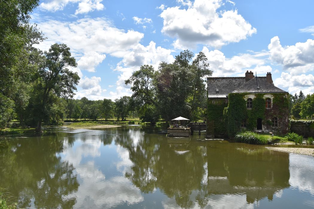 ancien moulin, façade nord, vue générale