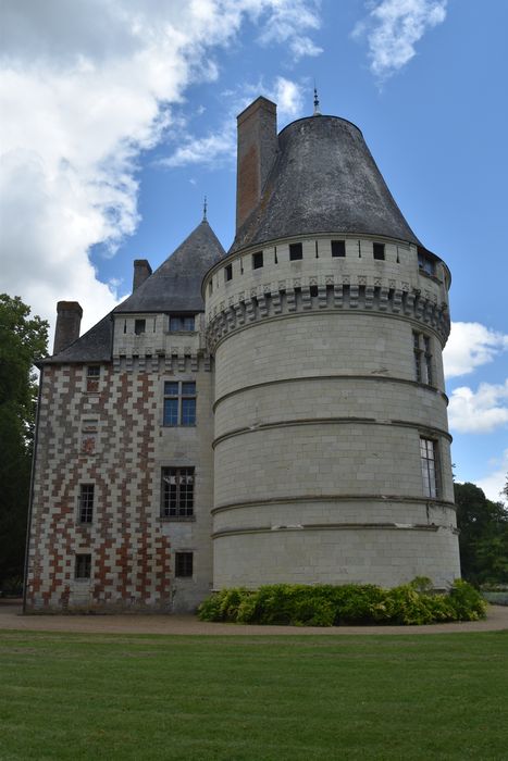 façade ouest, vue générale