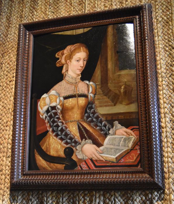 Tableau : femme lisant