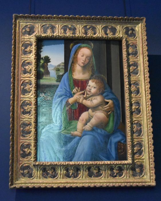 tableau : Vierge à l'olive (la)