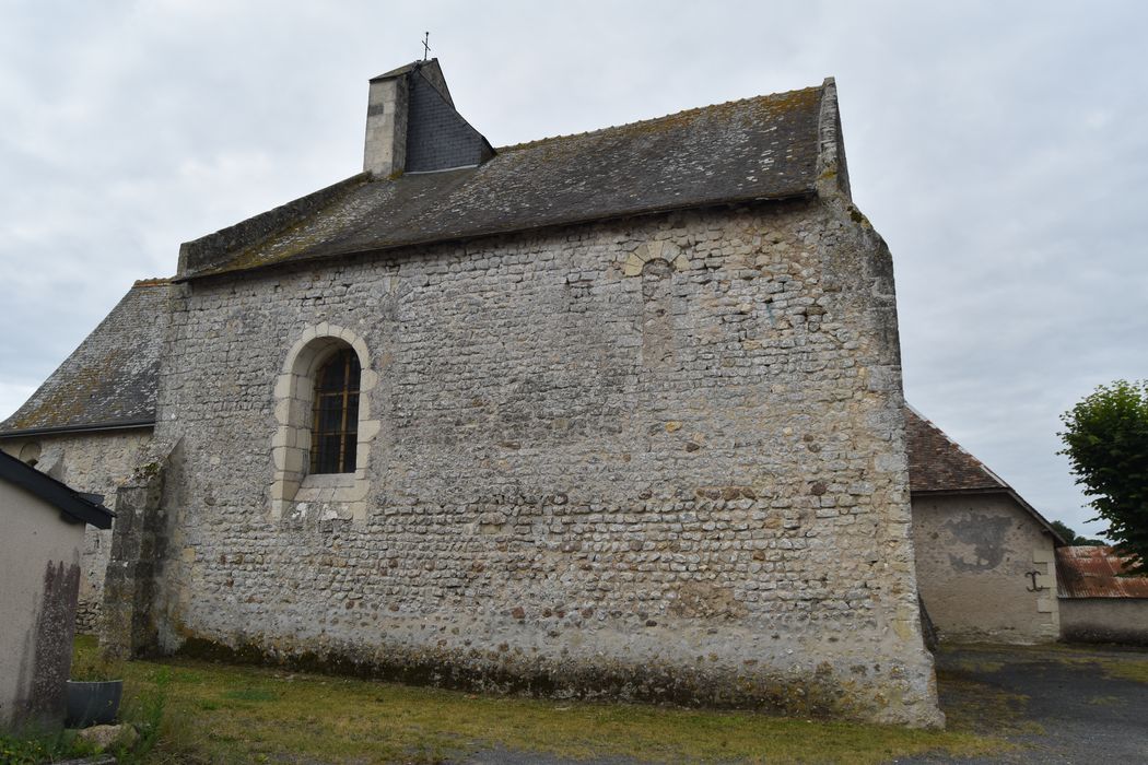 façade latérale nord, vue générale