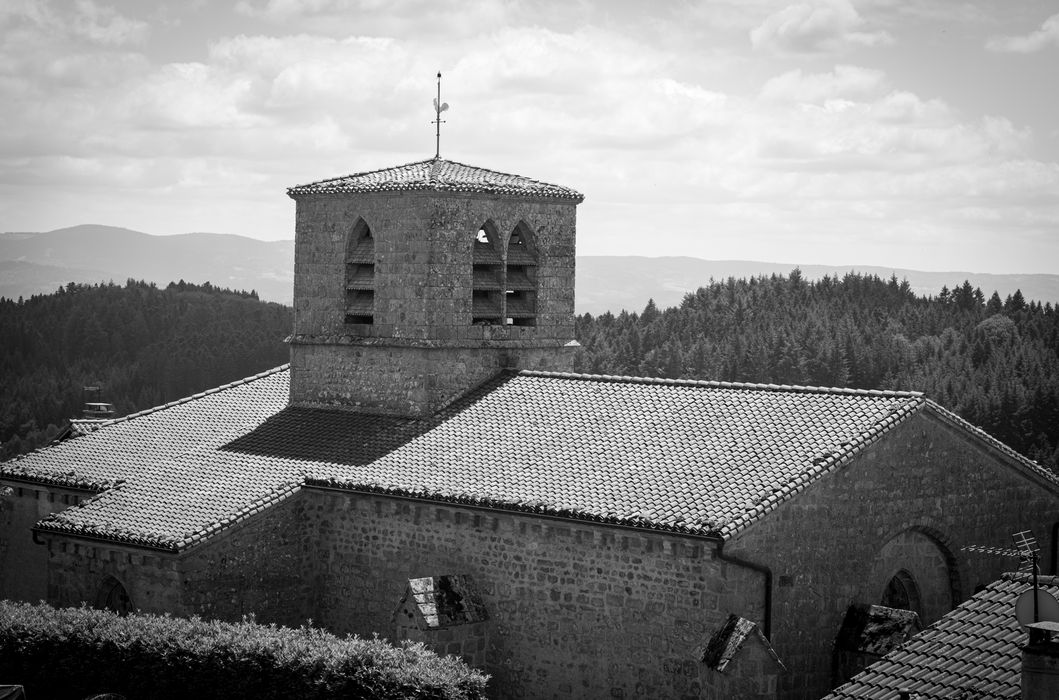 vue générale de l'ensemble des toitures