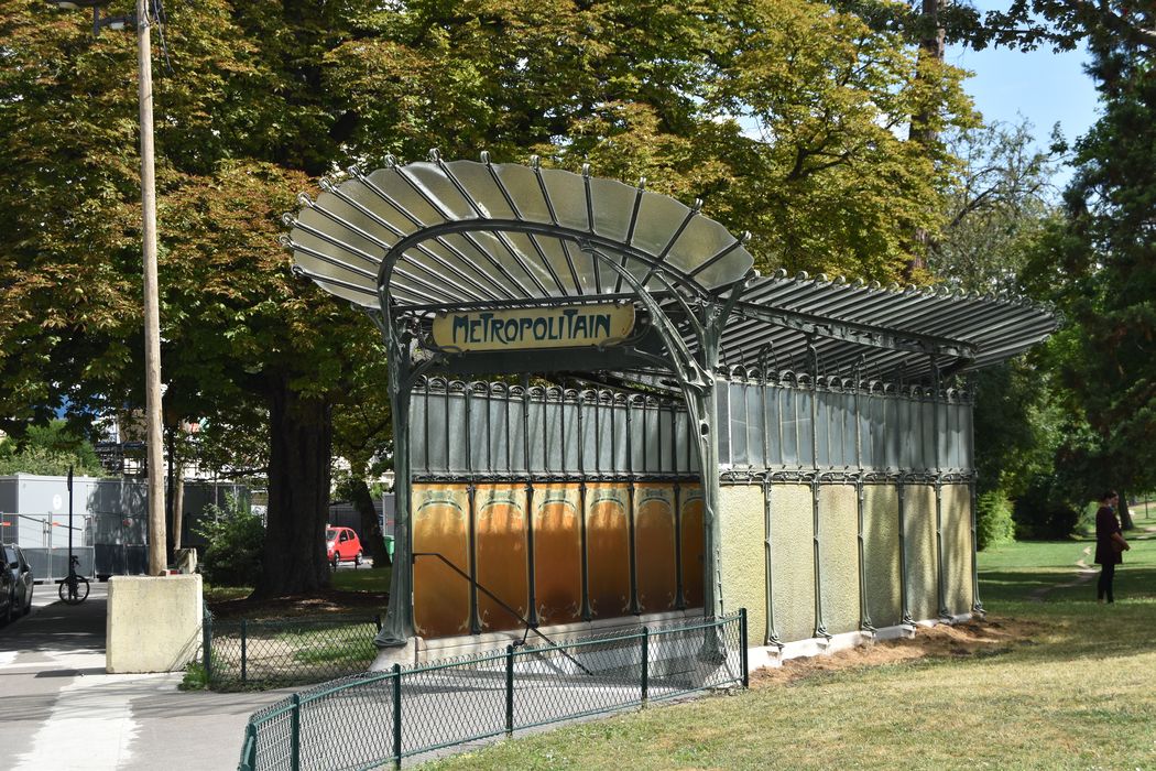 vue générale de la station