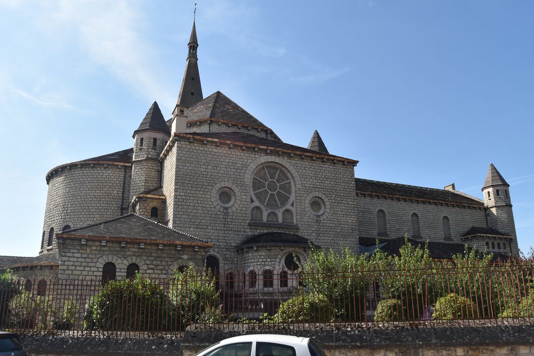 façade latérale nord