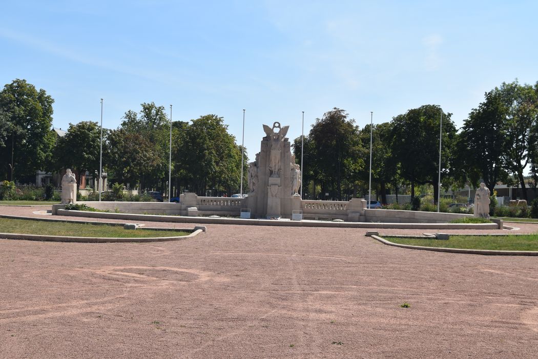 vue générale du monument depuis le Nord