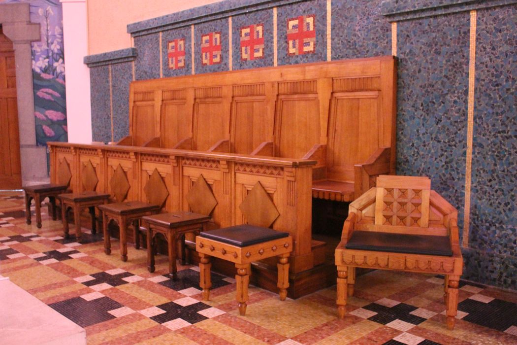 stalles, siège de célébrant - © Ministère de la Culture (France), Médiathèque du patrimoine et de la photographie, diffusion RMN-GP