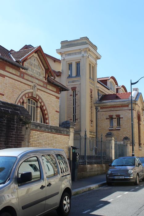 façade latérale nord, vue partielle