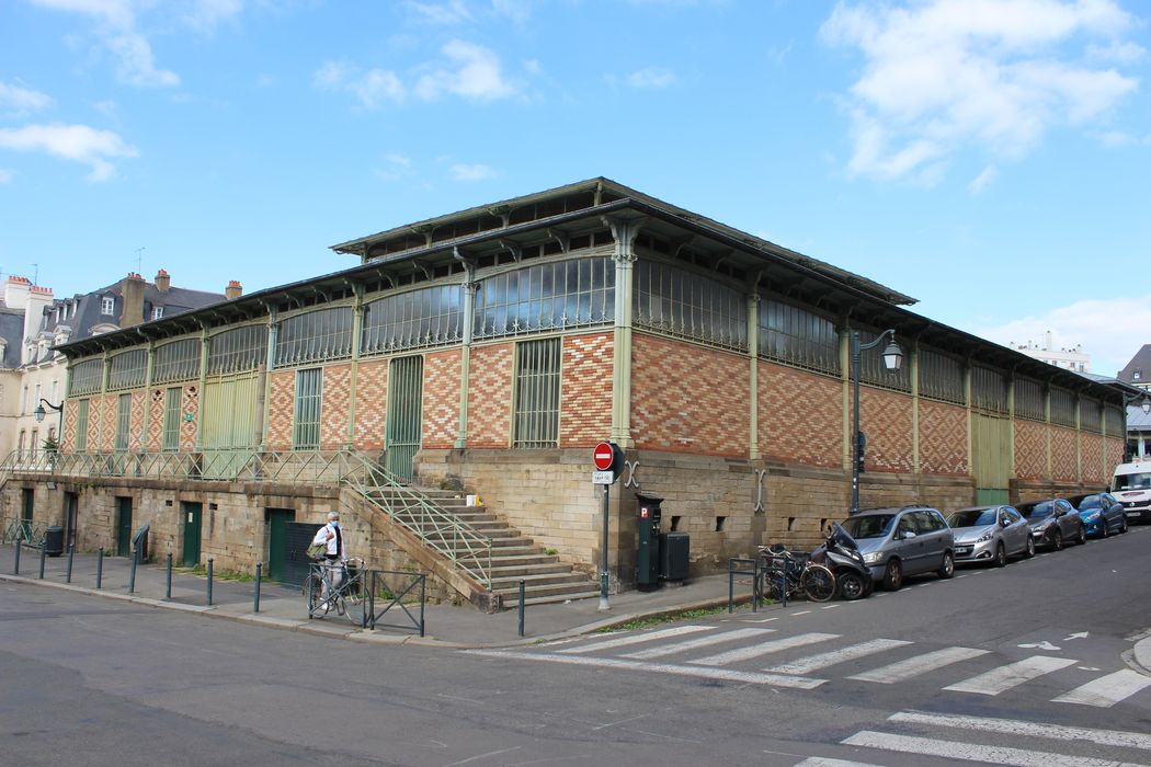 pavillon ouest, façades sud et ouest