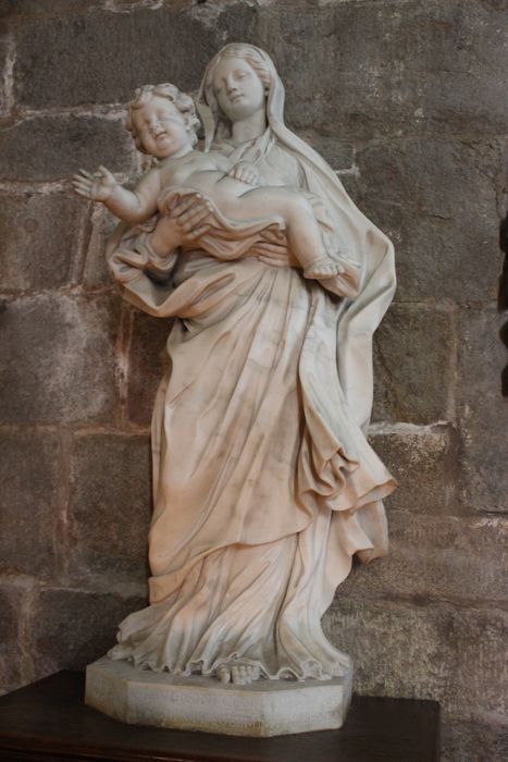 statue dite Vierge-Consolatrice : Vierge à l’Enfant