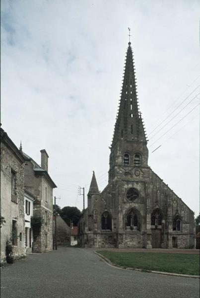 Façade ouest et clocher