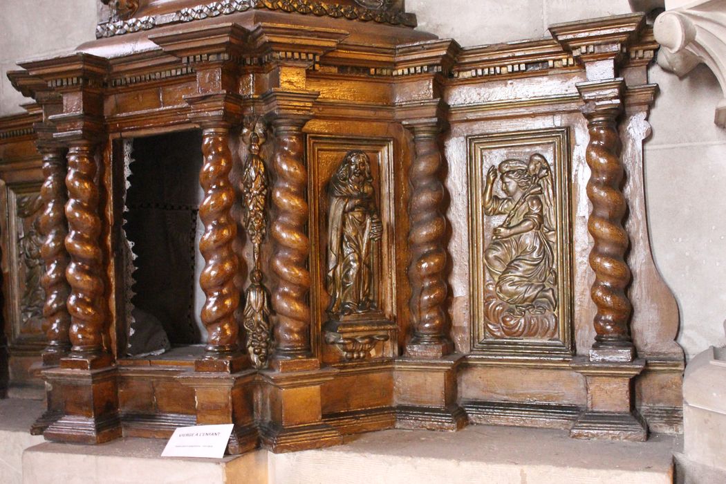 tabernacle, ciborium (baldaquin), vue partielle