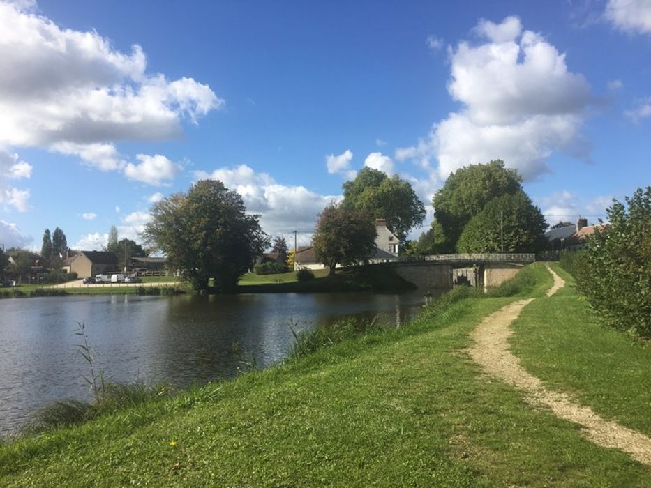 vue générale du site depuis le Nord