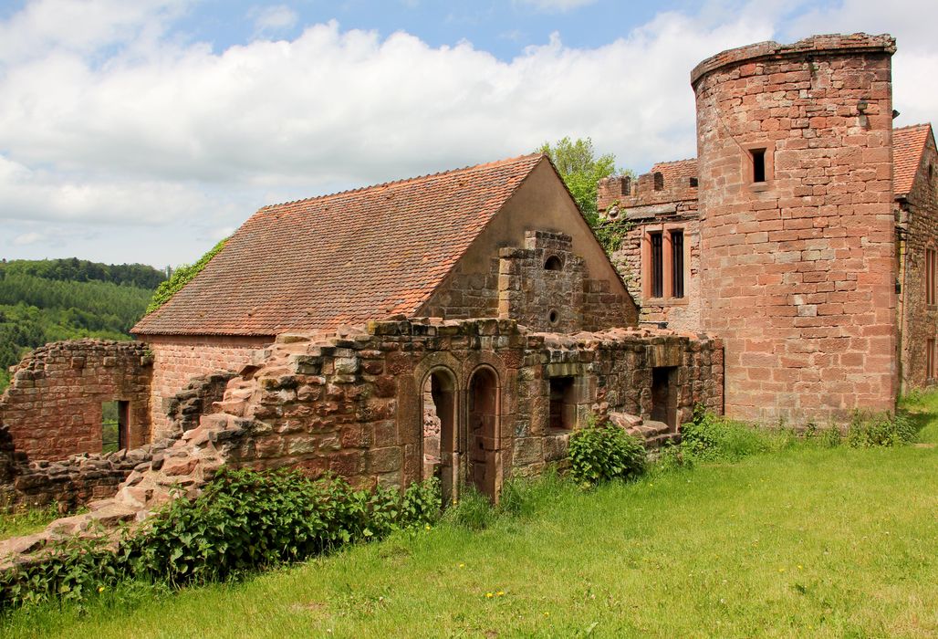 vue partielle des ruines