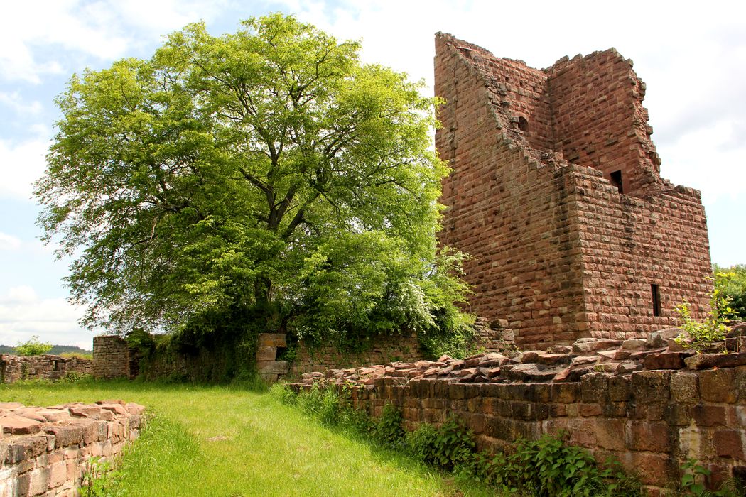 vue partielle des ruines