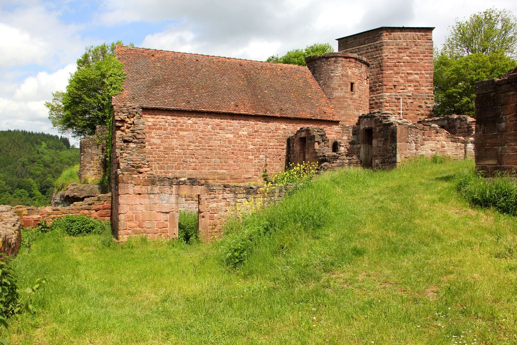 vue partielle des ruines