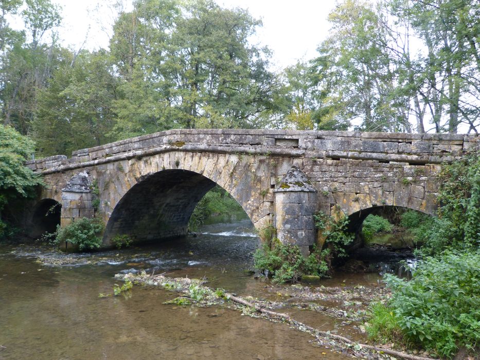 vue générale du pont depuis l’aval