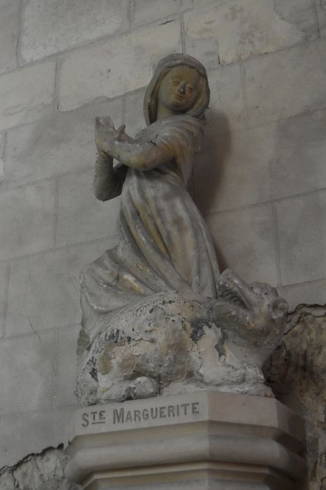 statue : sainte Marguerite