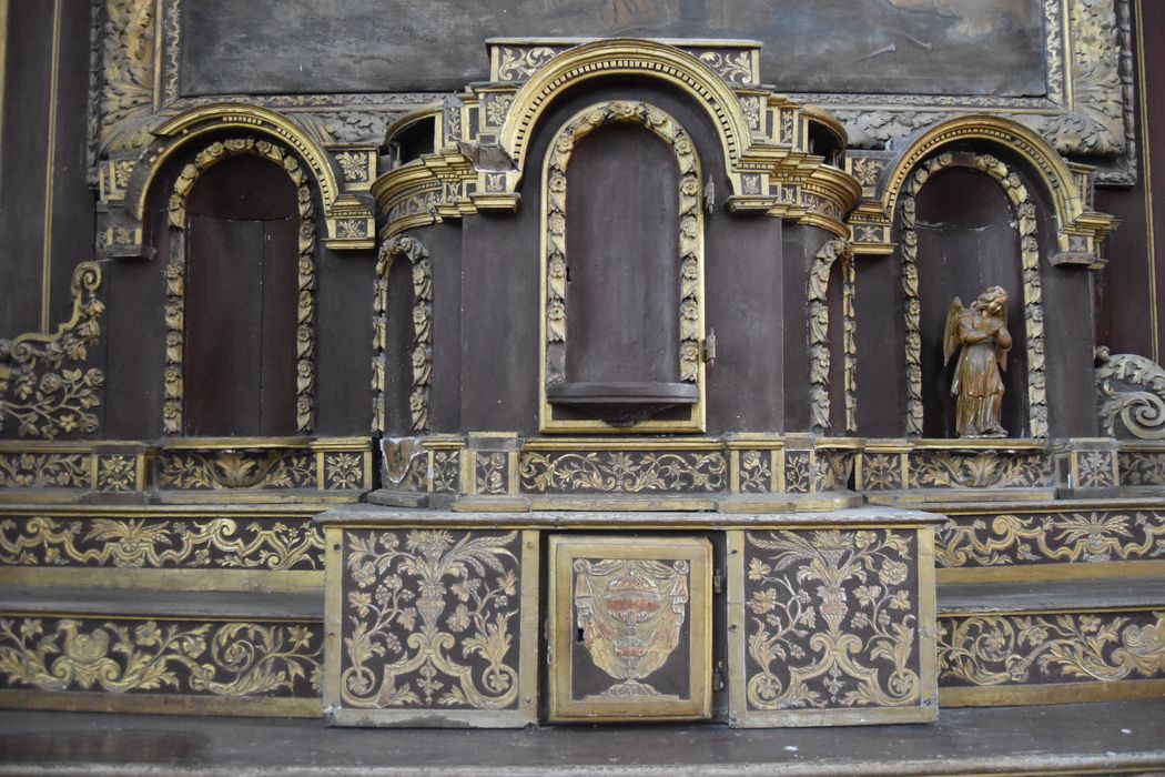 tabernacle du retable du croisillon nord