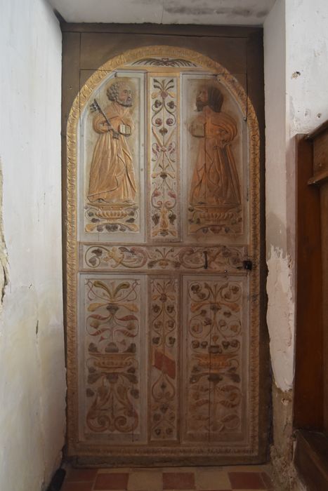 vantail de la porte d'accès à la sacristie - © Ministère de la Culture (France), Médiathèque du patrimoine et de la photographie, diffusion RMN-GP