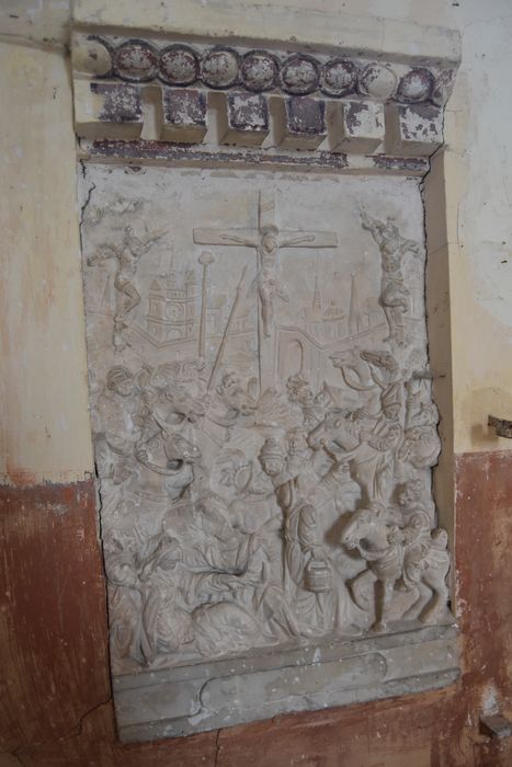 bas-relief : la Crucifixion