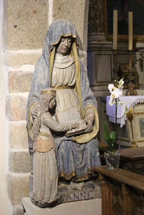 groupe sculpté : Sainte Anne et la Vierge - © Ministère de la Culture (France), Médiathèque du patrimoine et de la photographie, diffusion RMN-GP