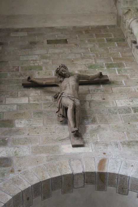 statue (grandeur nature) : Christ en croix - © Ministère de la Culture (France), Médiathèque du patrimoine et de la photographie, diffusion RMN-GP