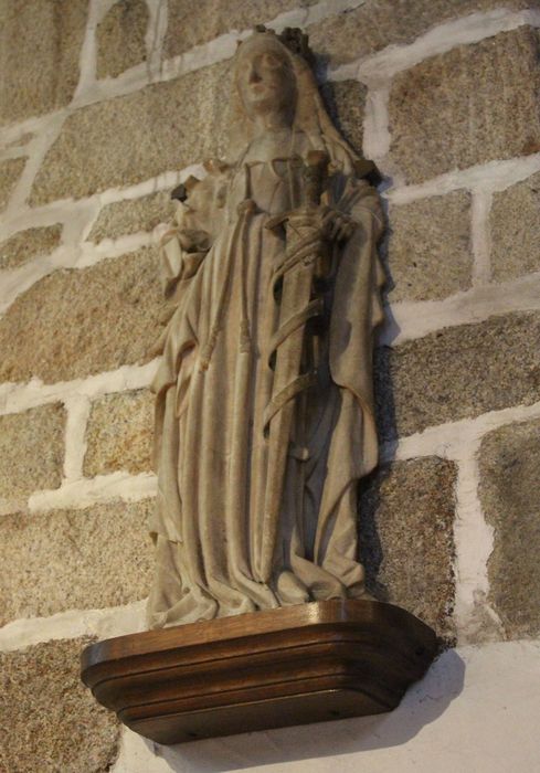 bas-relief : Sainte Catherine d'Alexandrie - © Ministère de la Culture (France), Médiathèque du patrimoine et de la photographie, diffusion RMN-GP