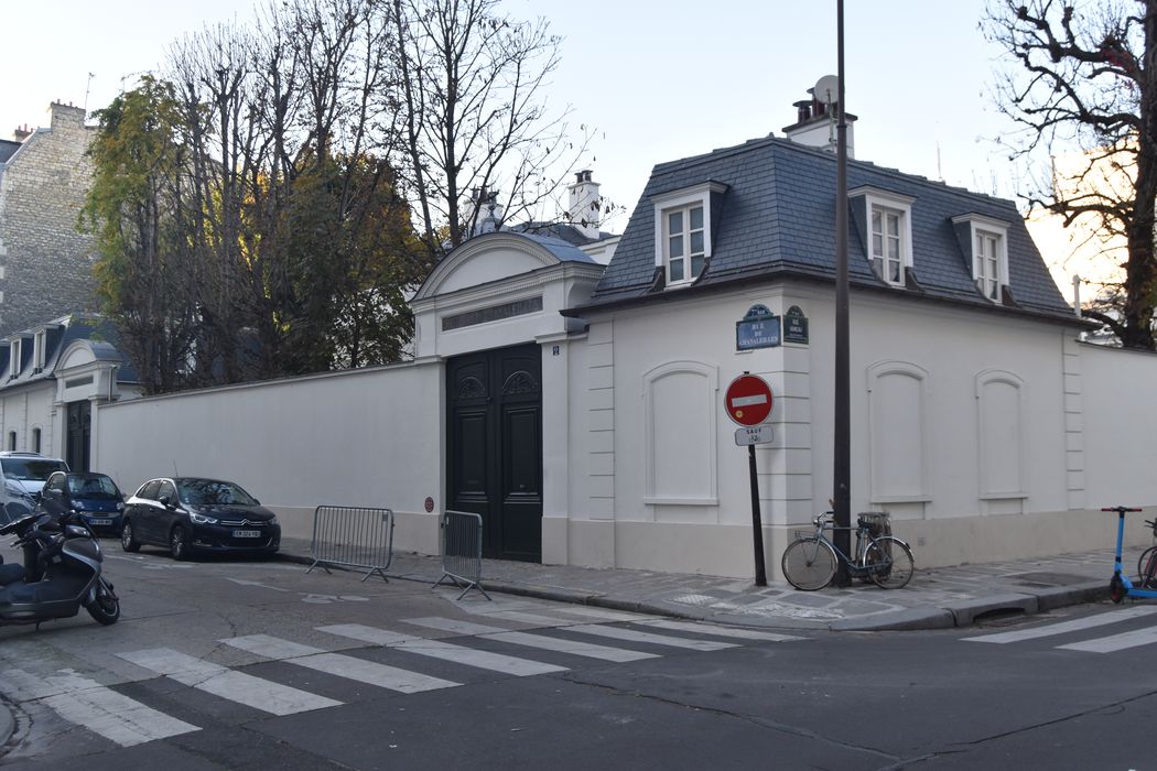 mur de clôture sud