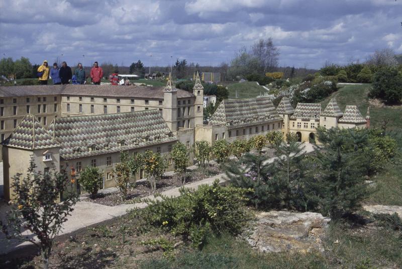 Maquette de l'abbaye se trouvant à France miniature