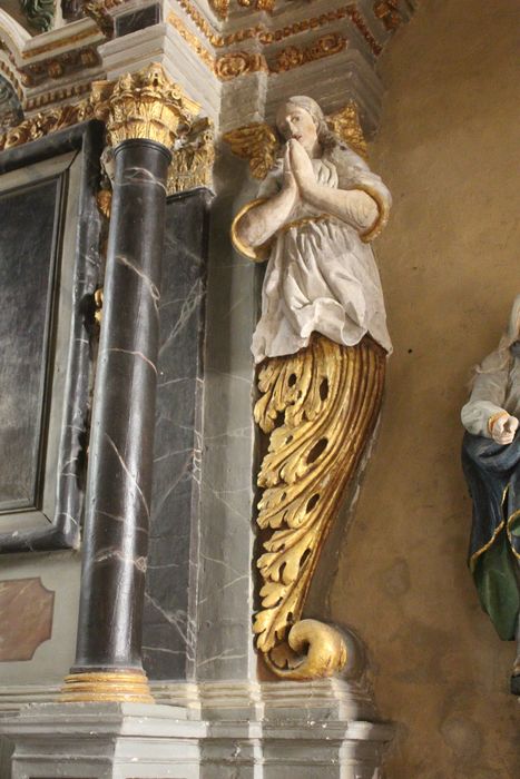 retable de l'Education de la Vierge, détail