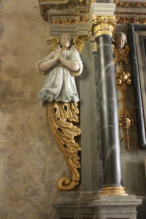 retable de l'Education de la Vierge, détail