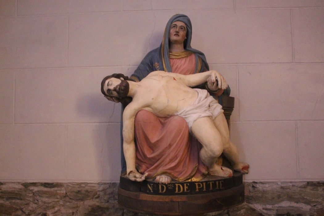 groupe sculpté : Vierge de Pitié