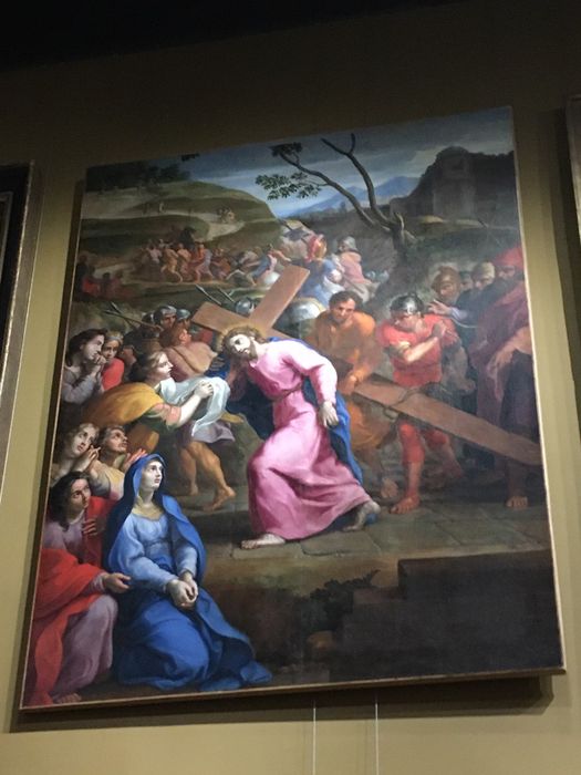 tableau : Le Christ et sainte Véronique