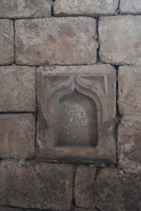 chapelle latérale sud, détail d'une niche