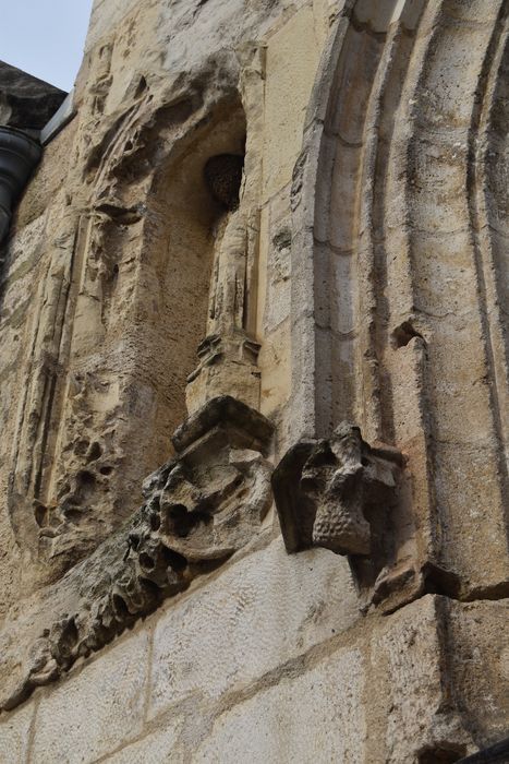 façade latérale sud, détail