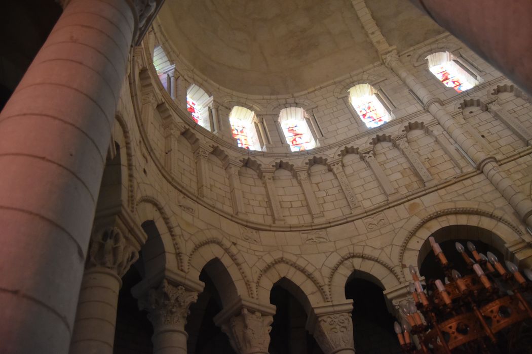 abside du choeur, vue partielle