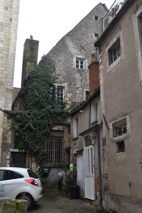 pignon ouest, vue partielle