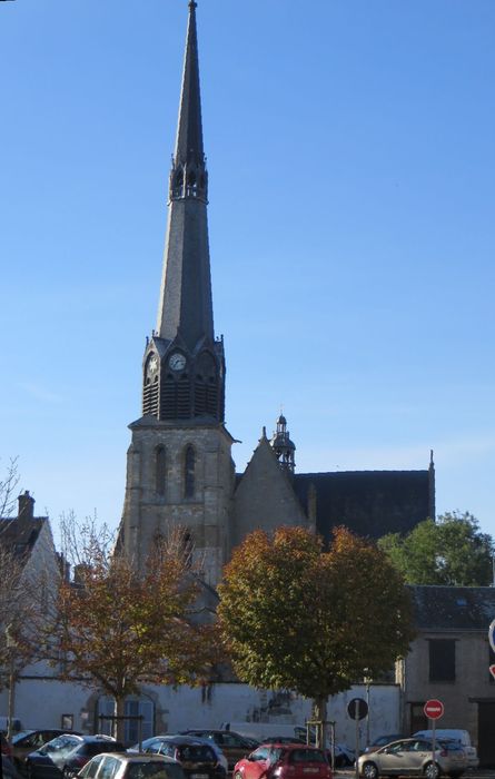 vue partielle de l’église depuis l’Est