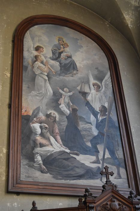 tableau : Invocation de la famille du marin à la Vierge (l')