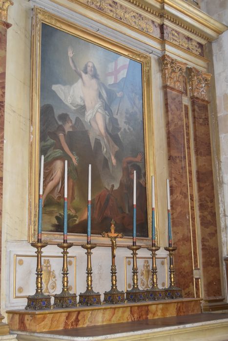 tableau : le Christ ressuscité