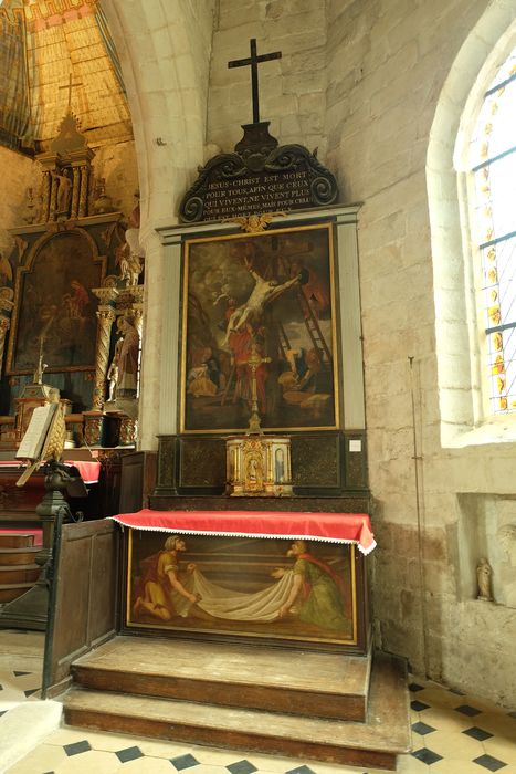 retable latéral, tableau : Descente le croix (la) - © Ministère de la Culture (France), Médiathèque du patrimoine et de la photographie, diffusion RMN-GP