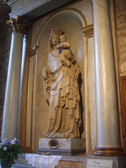 statue : Vierge à l'Enfant - © Ministère de la Culture (France), Médiathèque du patrimoine et de la photographie, diffusion RMN-GP