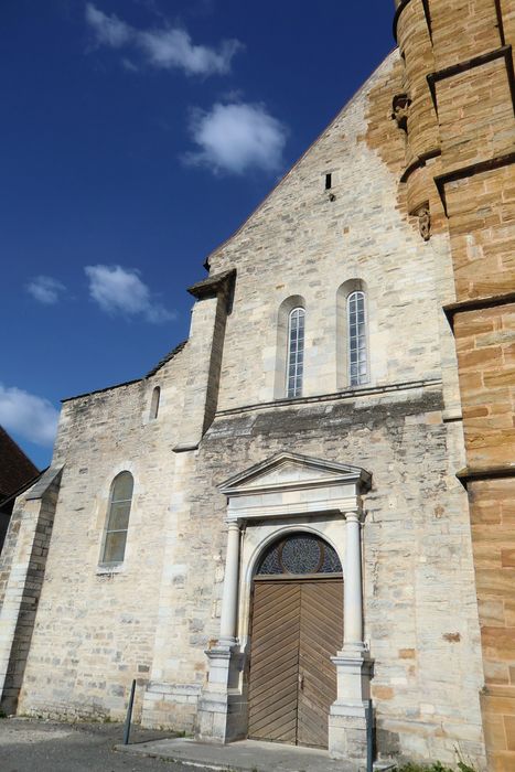 façade ouest, vue partielle