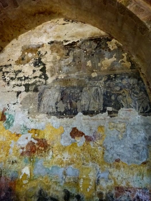 peintures monumentales de la chapelle Saint-Martial, détail