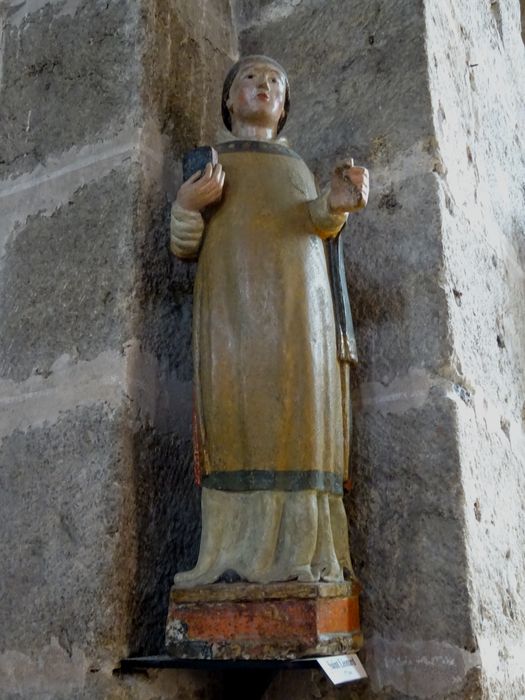 statue (statuette) : saint Léonard