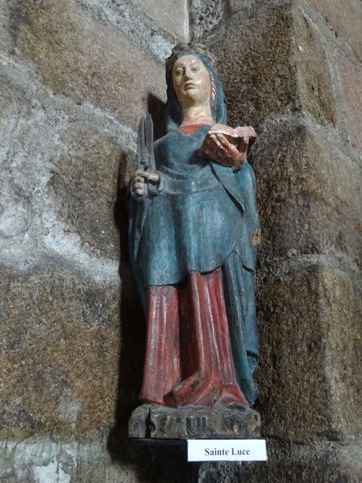 statue : sainte Luce