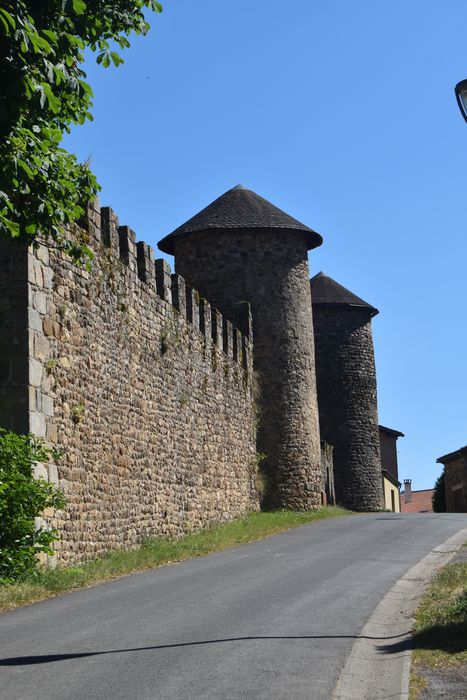 mur d’enceinte ouest