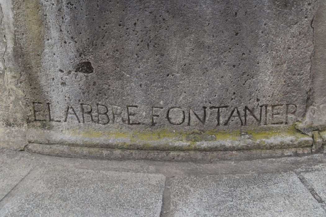 détail d’une inscription