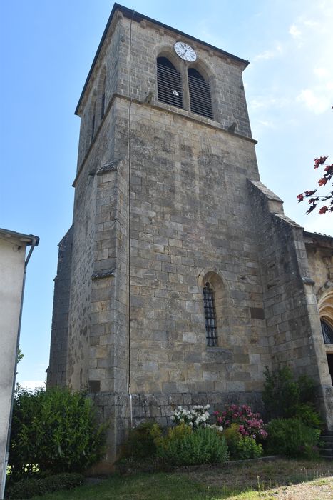 clocher, élévation sud-ouest